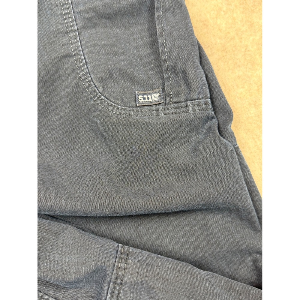 5.11 Tactical Cargo Pants Mens 40x33 Navy Blue Ripstop 74369-724 - Picture 11 of 11